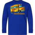 thumbnail image 3 of Inktastic How I Roll School Bus Long Sleeve Youth T-Shirt, 3 of 5