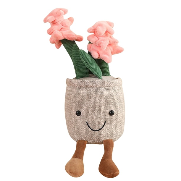 Cactus Hyacinth Jellycat,Jellycat Stuffed Animals,Jellycat Bashful,13.7"Cactus Hyacinth Plushies Toys丨 Middle| Pastry Plush | Fun Gift Idea Bedtime Friend Christmas Gifts for Girls Boys Kids Children