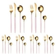 thumbnail image 1 of Meitianfacai Tableware Set Dinnerware Set, 24 Piece Stainless Steel Cutlery Set For 6 People Including Spoon Knife And Fork Polish, 1 of 1