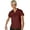 BURGUNDY, variant on Garment Women's Dry-Mesh Hi-Performance Polo Shirt, Style 5576