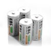EBL Rechargeable D Cell Batteries, 4 Pack, 10000mAh General Purpose Battery
