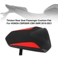 thumbnail image 4 of Rear Seat Passenger Cushion for Honda CBR500R 2019-2021 CBR400R 2022-2023 PU Red, 4 of 9