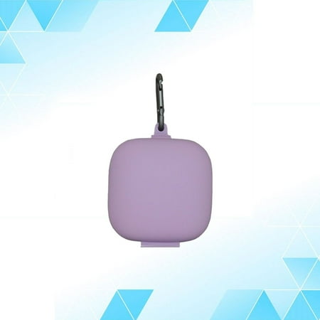 GAXIRE Headphone Holder Dustproof Headphone Protective Case Metal Lavender 1Set Back to School