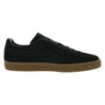thumbnail image 2 of Puma Suede Gum Mens Shoes Size 7.5, Color: Black, 2 of 5
