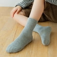 thumbnail image 3 of zbxnLI 5 Pairs Girls Boys Athletic Socks Cotton Crew Socks Kids Solid Color Dress Socks 1-12 Years, 3 of 5