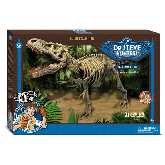 Dr Steve Hunters T-Rex Model Skeleton - 21 Pieces - 1:15 Scale