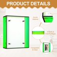 thumbnail image 3 of Uxcell 3x4 Inch Acrylic Picture Frame, Floating Picture Frames for Wall or Tabletop Display, Hanging Photo Frame Stand for Office Home, Emerald Green, 3 of 6