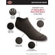 thumbnail image 2 of Calcetines Dickies Dri-Tech Moisture Control No Show, color marrón, 6 pares, 2 of 5