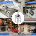thumbnail image 2 of AOILE Free Standing Stainless Steel Sink, Utility Sink with Faucet & Storage Shelf for Kitchen, Garage, 2 of 7