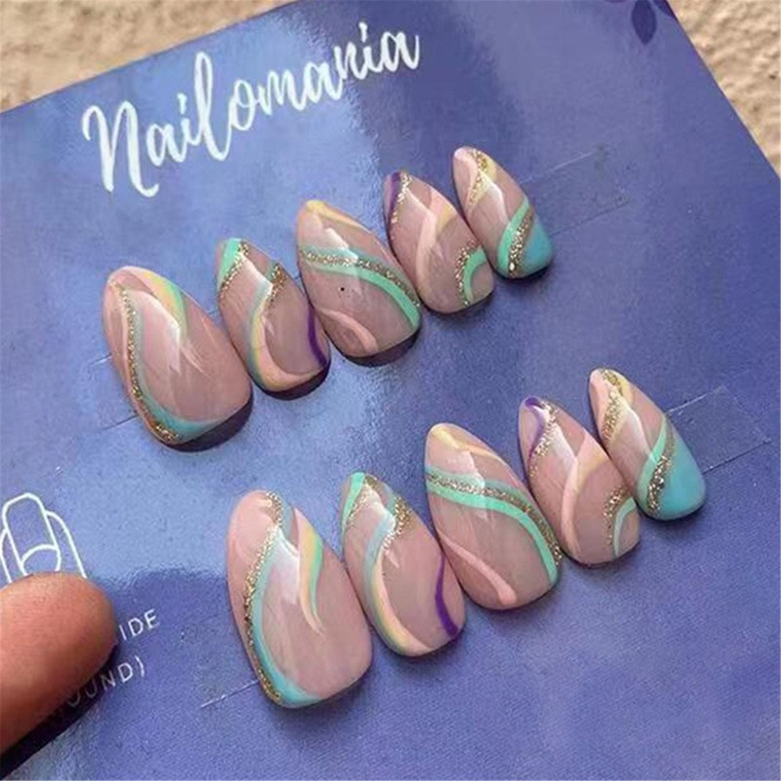 Clear False Nails Extra Long Nail Hand Rest on Nail Coffin Full Coverage Nail Tips Clear Short Ballerina Nails on Acrylic Nails Coffin Clear Clear Nail Tips Clear Nails Large Nails