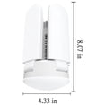 thumbnail image 3 of Fiudx Linterna de Camping 2 En 1, Lámpara Led para Tienda de Campaña con Trampa para Insectos y Matamosquitos, para Uso En Interiores y Exteriores, Diseño Plegable y Portátil, Ideal para Camping, Bar, 3 of 6