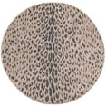 thumbnail image 3 of Unique Loom Outdoor Safari Collection Area Rug - Samburu (4' Round Natural/Light Brown), 3 of 7
