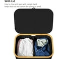 thumbnail image 7 of SpaceAid Double Laundry Hamper 2 Section with Lid and Removable Laundry Bags, 160L Clothes Basket, Black, 7 of 7