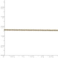 thumbnail image 2 of Primal Gold 14 Karat Yellow Gold 1.6mm Round Open Link Cable Chain Necklace, 2 of 5