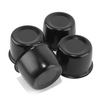 RhinoTuning 3.37in Stainless Push Through Wheel Center Caps Trailer Wheel Center Caps 4Pcs