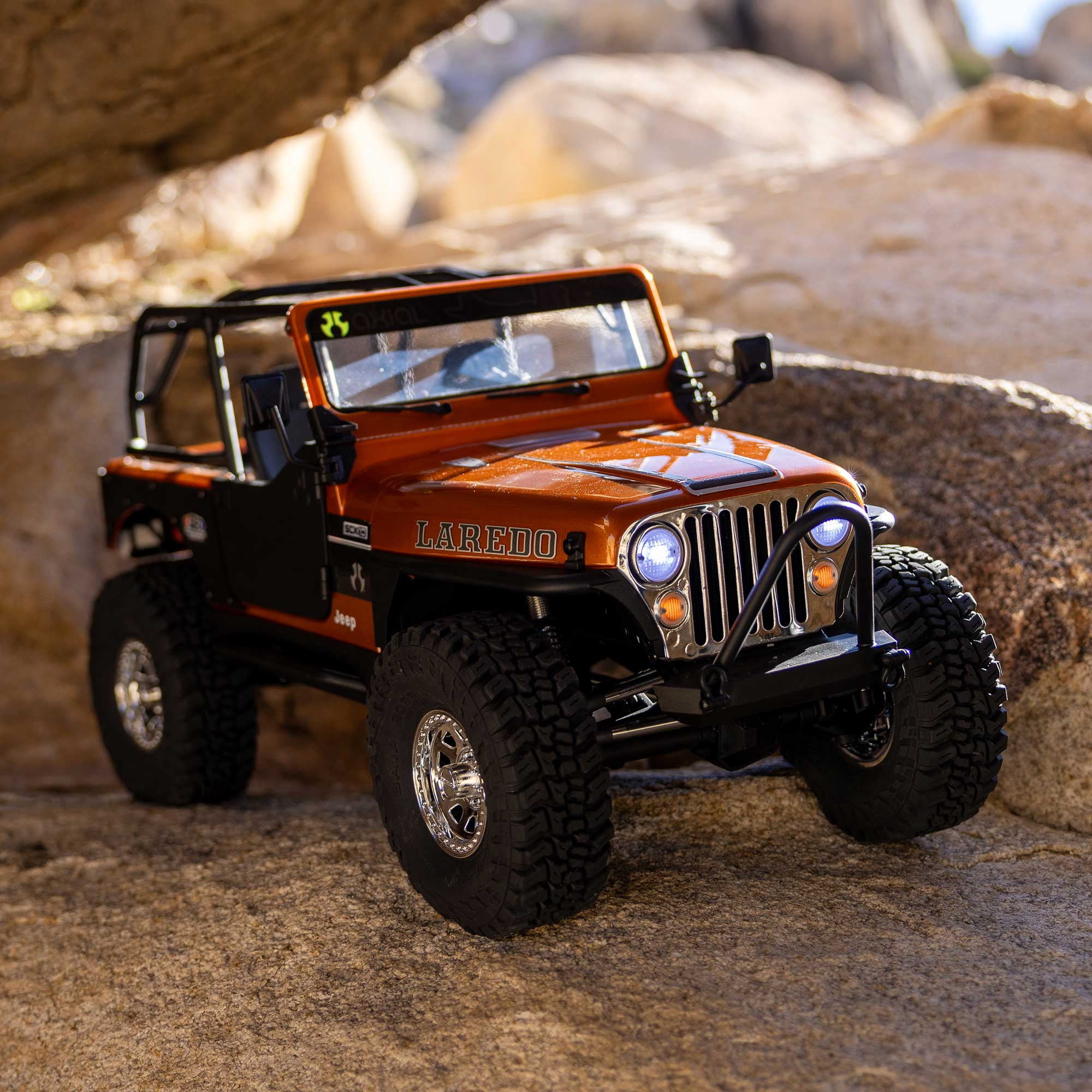 Axial 1/10 SCX10 III Jeep CJ-7 4X4 RTR Brushed Rock Crawler Copper AXI03008V2T2