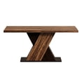 thumbnail image 7 of Dovelina 55" Rectangular Dining Table for 4-6, Farmhouse Kitchen Table with X-Shaped Base, for Dining Room, Kitchen, Apartment, Home Office, Cafe, 7 of 7