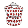 thumbnail image 2 of Kdxio Ladybug On Blue Stripes Bibs For Babies, Baby Bibs for Eating, Toddler Bibs, Waterproof Bibs, Feeding Bibs, for Toddlers, Boys, Girls, 2 of 8