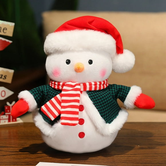 SIfdSeng One Year Old Boy Toys Educational Christmas Snowman Doll Toy Doll Decoration Cool Toys for Teenagers Boys Christmas Toys for Kids Girls