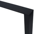 thumbnail image 3 of 2 Pcs Square Table Legs, Wide Metal Table Legs Heavy Steel Desk Legs, 3 of 7