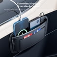 thumbnail image 4 of RKZDSR Car Interior Front Seat Hanging Storage Bag Organizer - Auto Console Side Storage Box for Front and Passenger Seat, 4 of 9