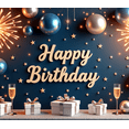 thumbnail image 3 of Decorative Design Birthday Party Banner Colorful Theme Happy Birthday Banner Confetti Design Party Backdrop for Birthday Party Indoor Decoration Party Celebration, 3 of 7