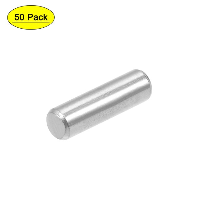Pasadores de espiga Uxcell 3mmx10mm de acero inoxidable 304, 50 unidades