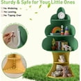 thumbnail image 4 of Tree Bookshelf for Kids, 5-Tier Toddler  Corner Bookcase, Space-Saving Freestanding Book Shelf & Toy Storage Organizer for Kids Room, Playroom, Classroom, Nursery, Daycare (Tree), 4 of 7
