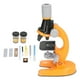 thumbnail image 1 of Kit De Microscopio Para Niños LED 1200X, Diapositivas De Muestras De Microscopio, Juguete Educativo De Ciencia, Cumpleaños Para Niños, 1 of 7