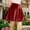 Red, variant on ZOYOEN Girls Velvet Skater Mini Skirt- Casual Stretch Pleated Kids School Uniform Red Size 5-14