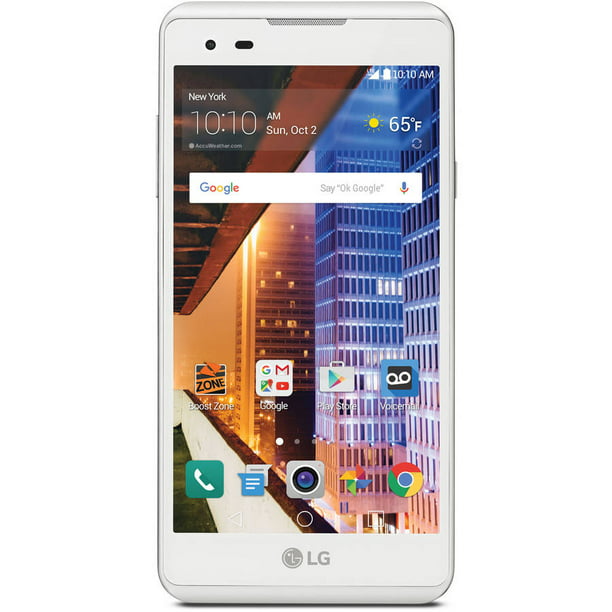 Boost Mobile Lg Tribute Hd 16gb Prepaid Smartphone White