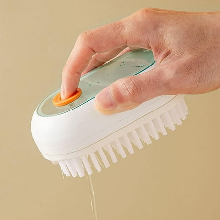 

LanJun Scrubbing Brush Shoe Brush Multifunctional Brush for Washing Soft Scrub Brush for Stains Household Cleaner Clothes Brushes for Bathroom Kitchen Utensils Sinks(White)
