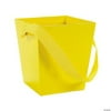 Buckets With Ribbon Handle-Yellow