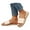 White, variant on Women's Flat Slide Sandals Linen Sole Summer Beach Shoes Cushioned Footbed Slip on Slippers
