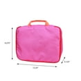 thumbnail image 3 of CRCKT Kids 3-Piece Zippered Polyester Packing Cube Set - Red, Orange, Hot Pink Colorblock, 3 of 10
