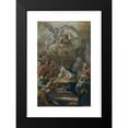 thumbnail image 2 of Francesc Pla Duran 16x24 Black Modern Framed Museum Art Print Titled - Birth of Jesus and the Adoration of the Shepherds (1780), 2 of 5