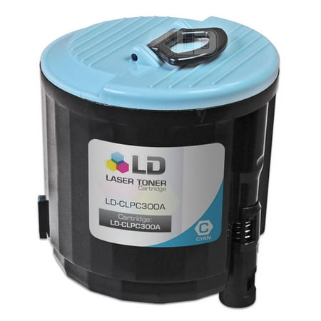 LD Compatible Replacement CLP-C300A Cyan Laser Toner Cartridge for use in Samsung CLP-300, CLP-300N, CLX-2160, & LD Compatible Replacement CLP-C300A Cyan Laser Toner Cartridge for use in Samsung CLP-300, CLP-300N, CLX-2160, &