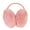 Pink, variant on opvise Ear Muff Thick Lightweight Fuzzy Anti-deformation Ear Warmer Light Grey