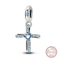 thumbnail image 6 of 925 Sterling Silver Nossa Senhora Aparecida Dangle Charm with Zircon - Fits DIY Bracelets for Women, 6 of 30