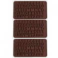 thumbnail image 2 of Chocolate , Cake Mould, Heat  26 English Letters Shape  Silicone For Home, 2 of 8