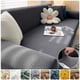 thumbnail image 2 of Funda de sofá para sala de estar, forro Polar elástico grueso para sillón, 1/2/3/4 asientos, funda de sofá esquinero en forma de L, 2 of 5