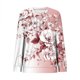 thumbnail image 5 of Heisall Womens Hoodies Spring Autumn Non-positional Print Fashion Casual Loose Ribbed Design Crewneck 2025 New Arrival Tops, 5 of 5