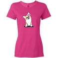 thumbnail image 3 of Inktastic Corgi Puppy Girl Women's T-Shirt, 3 of 5