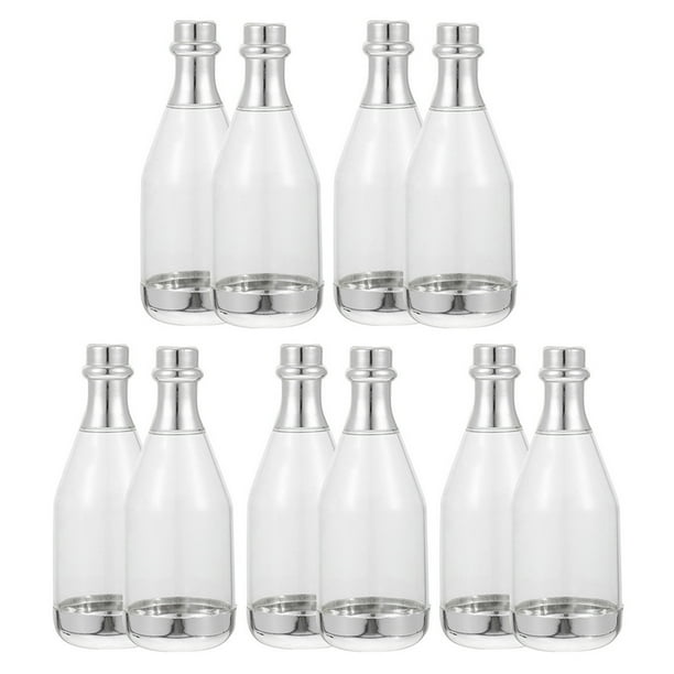 10pcs Candy Storage Botellas de botella de champán Botella de boda Cajas de dulces