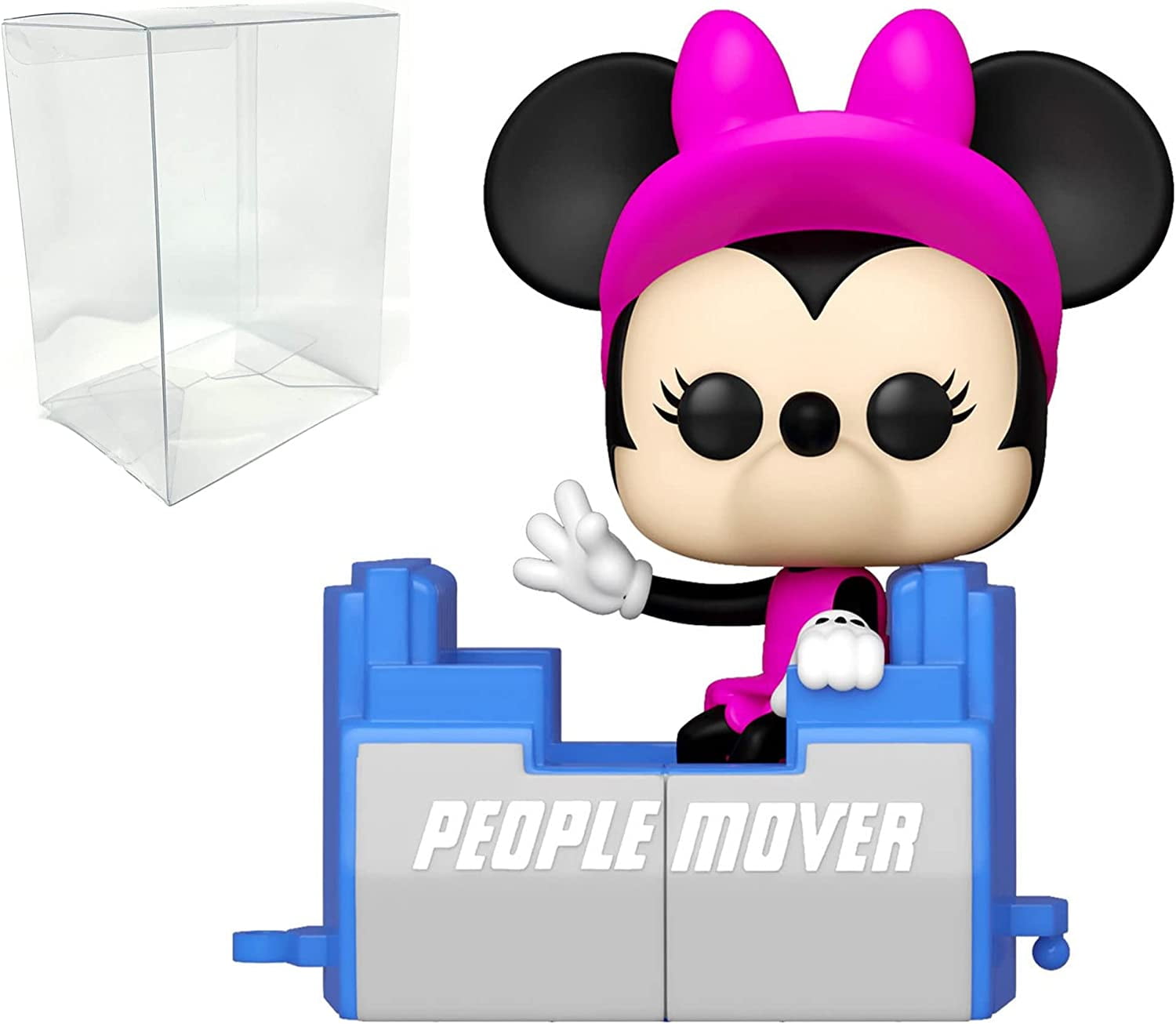Minnie on The People Mover with Protector Bundle – Includes Disney: Walt Disney World 50th - Minnie on The People Mover Pop with Blue Salamander Emporium Plastic Protector Cases Minnie on The People Mover with Protector Bundle – Includes Disney: Walt Disney World 50th - Minnie on The People Mover Pop with Blue Salamander Emporium Plastic Protector Cases