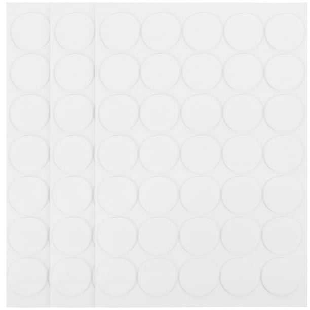 3 hojas de adhesivos fijadores de doble cara para fotos de pared, para habitación, oficina