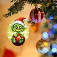 thumbnail image 4 of Adorno para árbol de Navidad Grinch, colección artesanal de 8cm, creativo para fiestas y vacaciones, 4 of 6