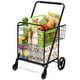 thumbnail image 1 of Carro de Compras Plegable Costway Negro 150 kg, 1 of 10