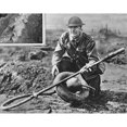thumbnail image 2 of World War I Flamethrower. Nan Allied Soldier With A German Flamethrower During World War I. Photograph 1914-1918. Print, 2 of 4