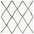 thumbnail image 6 of SAFAVIEH Berber Mercer Janey Abstract Shag Area Rug, 8' x 10', Ivory/Grey, 6 of 7